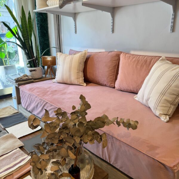 Convertí Cama Sillón Pana Funda Vivo + 2 Respaldos - SIN Apoyabrazos